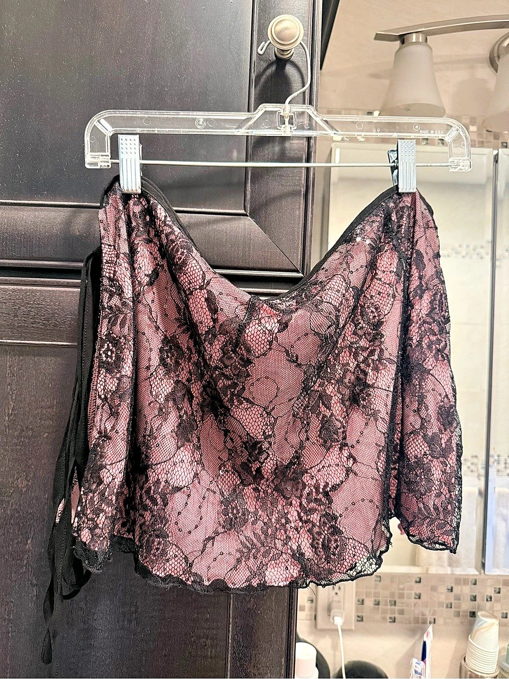 I.AM.GIA Lace Wrap Mini Skirt - Size Medium Like New